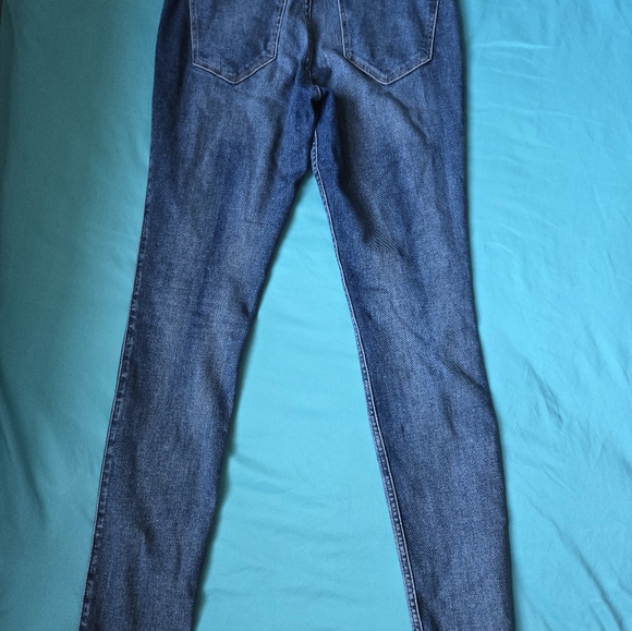 Hollister Jeans Womens 7R Blue High-Rise Super skinny - Picture 4 of 6